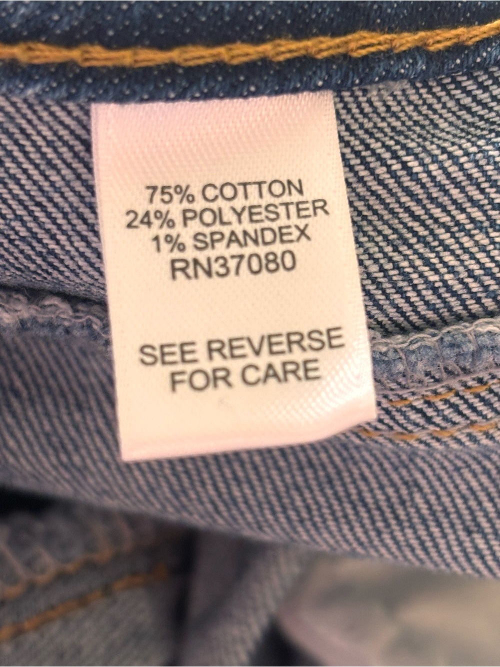 EST 1946 Denim Ruffle Hem Denim Jeans - Blue - Picture 4 of 9